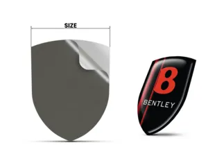 Bentley Logos Silicona Auto Edición Tuning Alta Calidad
